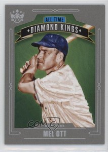 2020 Panini Diamond Kings All-Time Diamond Kings Gray Frame Mel Ott #ATDK-3 HOF