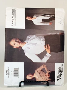 Pattern Misses Blouse Ann Klein Size 6 8 10 Vogue 1302 - Picture 1 of 2