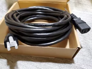 AmazonBasics Power Cord Cable Universal Standard 25ft PC Computer Monitor C13 - Picture 1 of 5