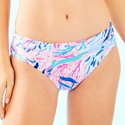 Traje de baño inferior de bikini Lilly Pulitzer para mujer Lagoon Sarong talla 14 ~ nuevo con etiquetas Foto 1 de 3