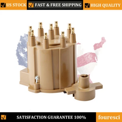 Distributor Cap for Chevy C1500 Suburban C2500 C3500 GMC Pontiac 305 5.0L 5.7L - Image 1 of 4