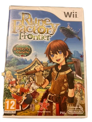 NINTENDO WII - RUNE FACTORY FRONTIER NEW SEALED PAL UK BOXED GAME - Image 1 of 2