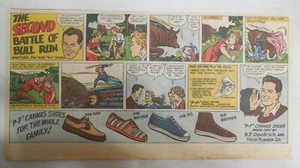 P-F Canvas Shoes Ad: BF Goodrich Canvas Shoes ! from 1950 Size 7.5 x 15 inches - Picture 1 of 1