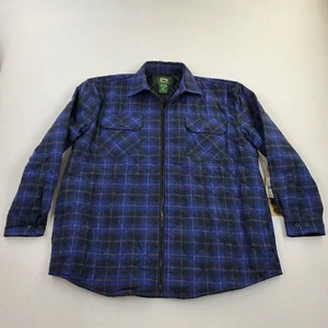 NEU Stillwater Supply Co Jacke kariert Steppfutter Full Zip Herren Gr. XL - Bild 1 von 7