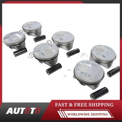 6x STD Pistons Rings Set Φ96mm For Porsche Macan Panamera S 4S 95B 970 V6 3.0T — 第 1/4 张图片