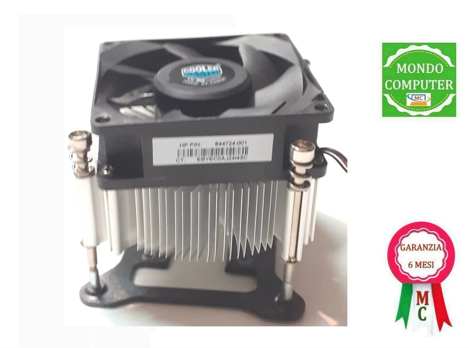 DISSIPATORE PROCESSORE COOLER MASTER  SOCKET 1150,1151,1155,1156  HP 644724-001 - Immagine 1 di 1
