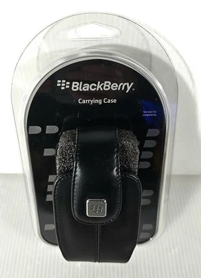 Nuevo estuche de transporte BlackBerry funda de cuero para BlackBerry Curve Foto 1 de 4