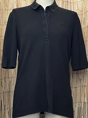 Polo Lacoste Damas SS 5 Botones-Talla 42-Algodón Elastano Mezcla Piqué Tejido Foto 1 de 4