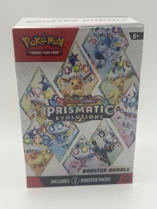 Pokemon Prismatic Evolutions Booster Bundle NEW/SEALED, Total Of 4! - Picture 1 of 1