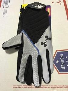 Under Armour ColdGear® Infrared Charge Reflective Youth Run Gloves 1249431-960 - Picture 1 of 3