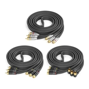High Fidelitys Extension Cable for Home Theater HDTV Subwoofer Amplifiers - Zdjęcie 1 z 32