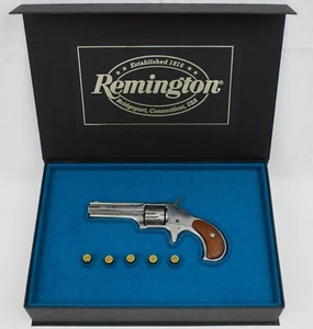 REVOLVER PRESENTATION CUSTOM DISPLAY CASE BOX for REMINGTON SMOOT model 2 cal.30 - Picture 1 of 12