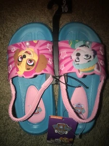 Nickelodeon Paw Patrol blaue Pantolette Sandale (Kleinkind Mädchen) Größe 9/10 - Bild 1 von 3
