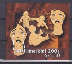 Faroe Islands Føroya SG 424 MNH MINT STAMP Booklet 2001 CHRISTMAS - Picture 1 of 1