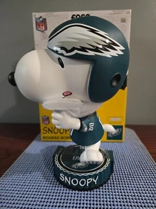 Philadelphia Eagles Snoopy FOCO Bighead Bobblehead- 10" Tall- L/E #57/ 150- NIB - Picture 1 of 9