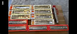 HO CON-COR / IHC PULLMAN SOUTHERN SILVER / 11 cars - NEW in BOXES + 1 not = 12 - Picture 1 of 7