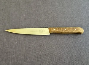 FORSCHNER VICTORINOX 1105 Stainless 4.75" Blade Large Paring Knife Switzerland - Picture 1 of 11