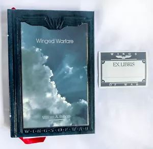 Winged Warfare (Wings of War) By William (Billy ) Bishop Canadian WW1 Ace HC - Picture 1 of 5