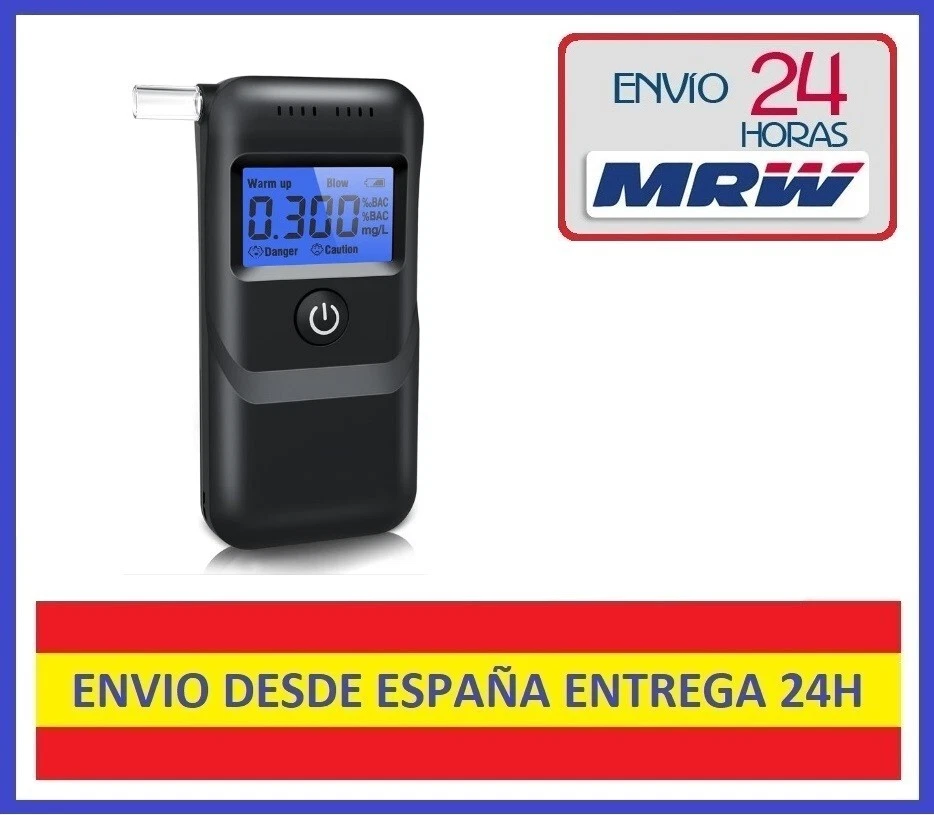 Alcoholimetro Digital Profesional Homologado