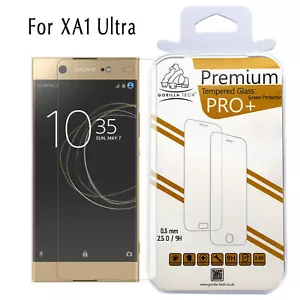 Sony Xperia XA1 Ultra Genuine Gorilla Tech Brand Tempered Glass Screen Protector - Picture 1 of 7
