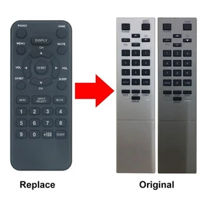 NE900UD TI-2 Remote Control Fit for Emerson Funai Symphonic TV EWL2005, EWL20S5 - Picture 1 of 6