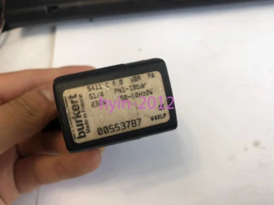 1pcs Used burkert 5411 C 6.0 NBR PA 00553787 - Image 1 of 2