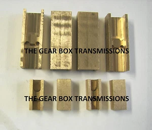 Bronze Fork Pads Inserts Set of 8 T56 T-56 Transmission Camaro - Picture 1 of 1