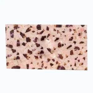 Rose Quartz with Amethyst Table Tops Custom Made Gemstone Work Handmade Decor - Foto 1 di 8