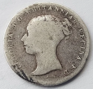Moneda de plata Victoria Groat 1841 - Imagen 1 de 2