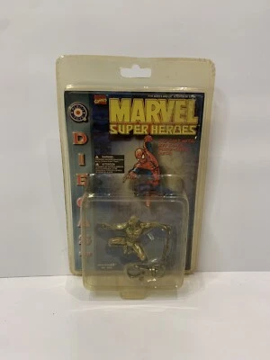 1997 Placo toys Marvel Super Heroes Spiderman chaveiro de metal fundido - Imagem 1 de 4