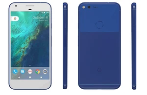 GOOGLE PIXEL XL - BLUE - ANDROID 7.1 SMARTPHONE 32GB VERIZON + GSM UNLOCKED - Foto 1 di 1
