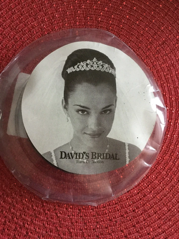 DAVID'S СВАДЕБНАЯ ТИАРА ГОЛОВНОЙ УБОР ОБРУЧ выпускного вечера свадьбы - Изображение 1 из 4