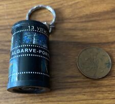 souvenir Algarve Roll Of Film Shaped Keyring with pull out Photos &measure 