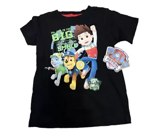 Paw Patrol Boys Shirt, Black, 5T - Picture 1 of 2