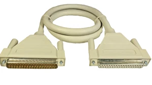 Geschirmtes Kabel 37-polig D-Sub Stecker auf Buchse, 1m lang - Brandneu - Bild 1 von 6
