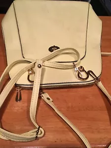 Mingtian yellow leather purse, large, preowned, Nice! - Picture 1 of 6