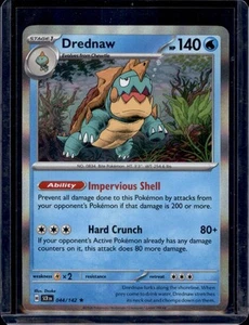 Drednaw SV07: Stellar Crown Pokémon #044/142 Holo Rare NM+ - Bild 1 von 2