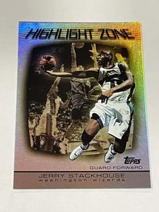2003-04 Topps Basketball Highlight Zone - Jerry Stackhouse - Washington Wizards - Picture 1 of 2