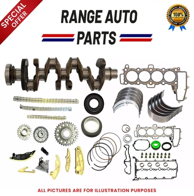 RANGE ROVER 2.0 D ENGINE AJ200D 204DTD NITRATE CRANKSHAFT + ENGINE REBUILD PARTS - Image 1 of 4