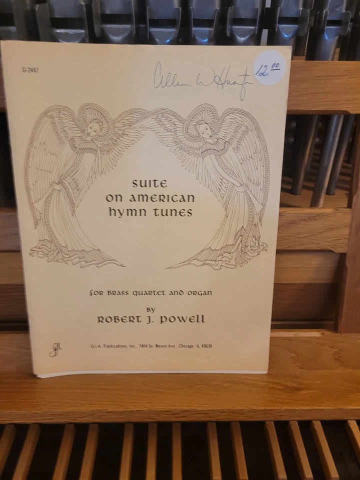 * Robert Powell: Suite on American Hymn Tunes; cuarteto de latón y órgano (GIA) Foto 1 de 1