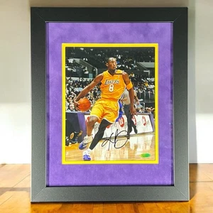 Signed Kobe Bryant Framed Hanging Photo LAKERS Mamba #8 AUTOGRAPHED COA HOLO - Picture 1 of 10