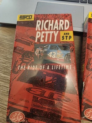 Richard Petty VHS Nascar STP Car Racing Deadstock 1991 SEALED Vintage 90s Foto 1 de 3