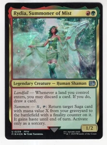 Magic The Gathering Final Fantasy Foil poco común #0239 Rydia Summoner Of Mist - Imagen 1 de 1