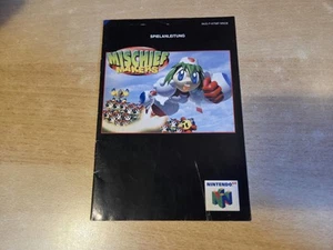 N64 Nintendo 64 Mischief Makers gioco istruzioni libretto istruzioni NOE - Foto 1 di 2