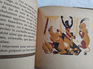 QUATRE HISTOIRES CONGOLAISES 1945 BURSSENS GRAVURES VAN ROOSBROECK CONGO - Picture 1 of 5