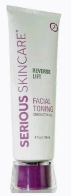 Gel conductor tonificante facial Serious Skincare Reverse Lift - colágeno soluble Foto 1 de 4