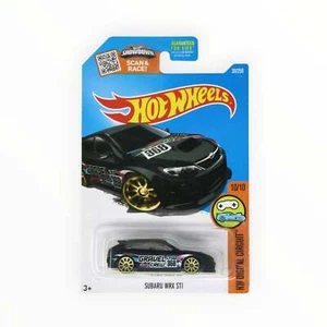 Hot Wheels Subaru WRX STI 30/250 - Black - 2016 Mainline A - Picture 1 of 3