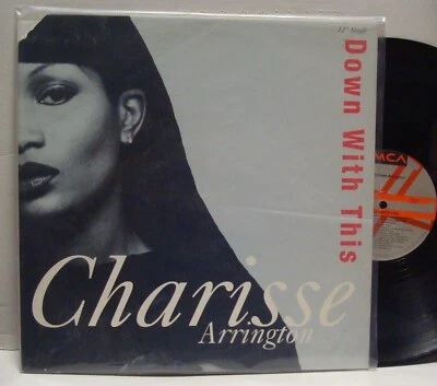 CHARISSE ARRINGTON Down with This Remixes EXC MCA 12" EP Invisible Man-GP Wu-DLR - Image 1 of 4
