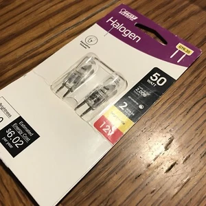 Feit 50-Watt T4 Dimmable 2800K Bright White Light Bulb GY 6.35 BI-Pin - Picture 1 of 2