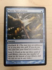 Mystic Speculation Future Sight Uncommon Magic MTG Wizards WOTC M3859